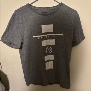 Express Charcoal New York City Graphic Tee